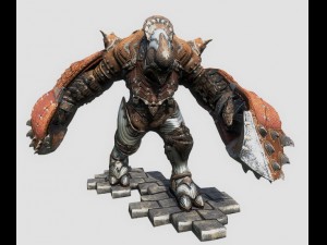 fantasy guardian Model 3D
