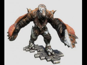 काल्पनिक संरक्षक 3D मॉडल