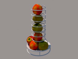 fruit basket Modèle 3D