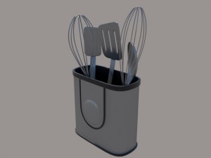 cooking accessories Modèle 3D