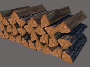 firewood Modèle 3D