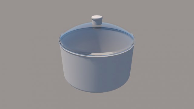 cooking pot Model 3D .c4d .max .obj .3ds .fbx .stl .blend 