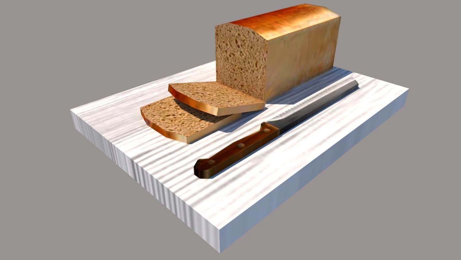 chopping board 3D Model .c4d .max .obj .3ds .fbx .stl .blend 