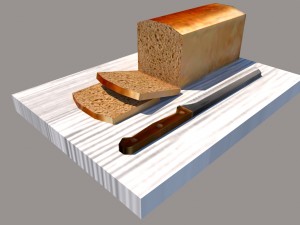 chopping board Modèle 3D