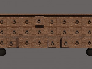 chest of drawers Modelo 3D