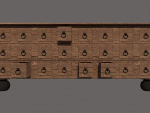 chest of drawers 3D Model