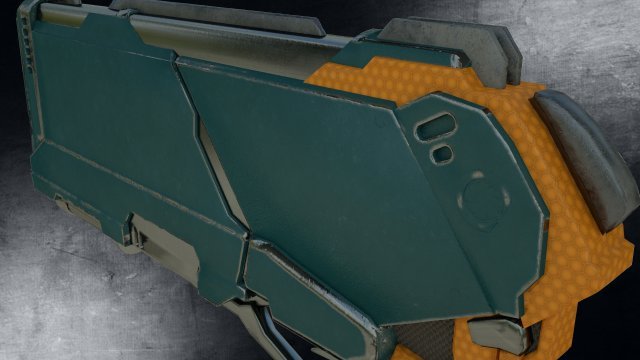 sci-fi pbr 3D Model .c4d .max .obj .3ds .fbx .stl .blend 