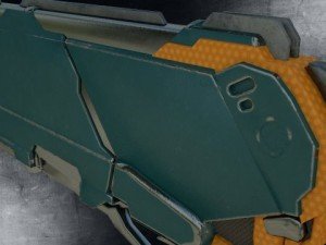 sci-fi pbr Model 3D
