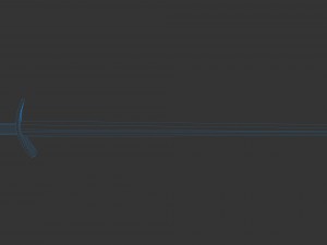 roman sword Model 3D