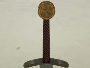 roman sword Model 3D