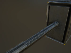 martelo pbr Modelo 3D