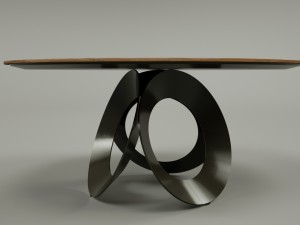 table oracle Modello 3D