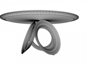 table oracle Modello 3D
