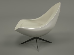 armchair soor 3D 模型