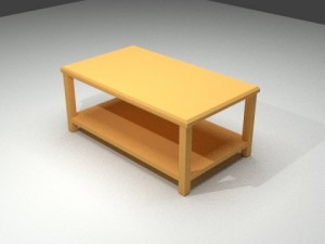 coffee table Model 3D