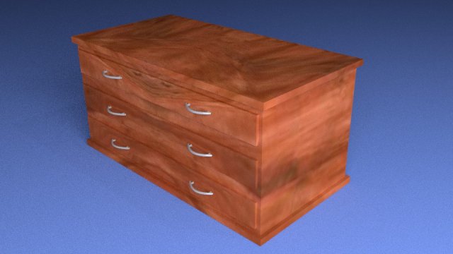 cabinet 3D Model .c4d .max .obj .3ds .fbx .stl .blend 