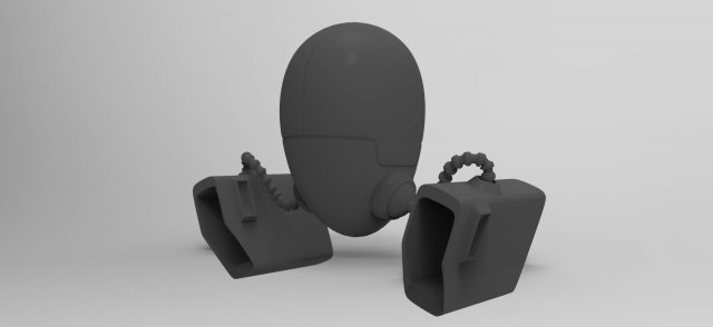 robotconditioner 3D Model .c4d .max .obj .3ds .fbx .stl .blend 