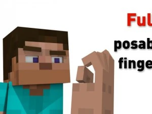 पिगपॉचर्स माइनक्राफ्ट ह्यूमन रिग 3D मॉडल