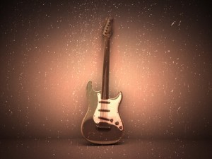 guitar 3D-Modell
