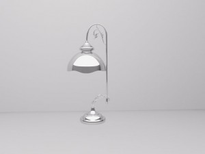 chrome lamp 3D-Modell