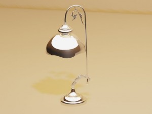 chrome lamp 3D-Modell