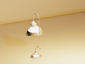 chrome lamp 3D-Modell
