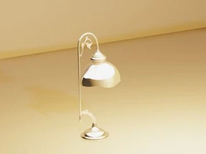chrome lamp 3D Model