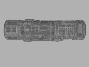 aircraft engine 3D Model