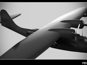 consolidated pby catalina flying boat Modelo 3D