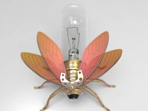 Steampunk-Fliege 3D Modell