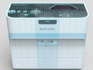 office video projector ricoh 3Dモデル