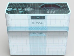 office video projector ricoh 3D Model
