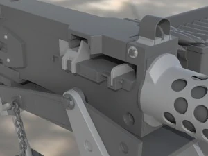kecoklatan m2 - poli tinggi Model 3D