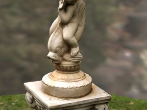 water fountain statue 3D Model
