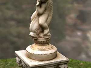 water fountain statue 3D Model