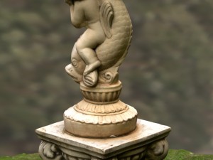 water fountain statue 3D Model
