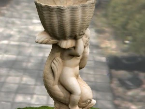 water fountain statue 3D Model