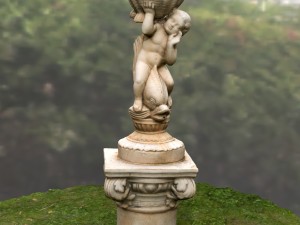 water fountain statue 3D Model