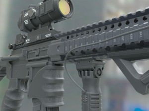 ar15 Modelo 3D