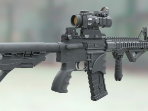 ar15 3D Model