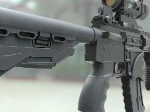 ar15 3D Modell