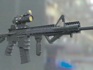 ar15 3D Model