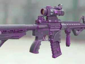 ar15 3D Modell