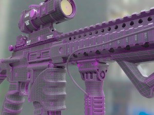 ar15 3D Model