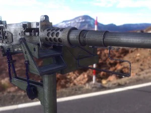 escurecimento m2 baixo poli baixo poli Modelo 3D