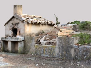 brick barbecue ruins photoscan 3D Model