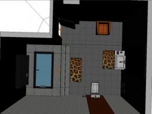 Badezimmer 3D Modell