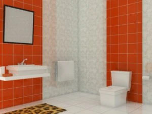 Badezimmer 3D Modell