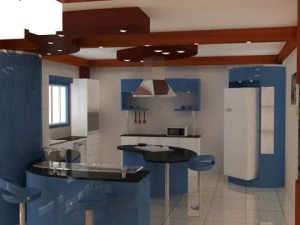 interior full house  5 rooms 3D Model