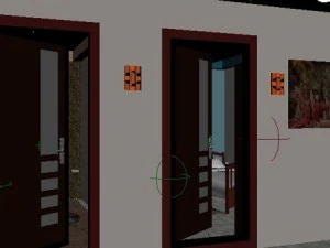interior full house  5 rooms 3D Model